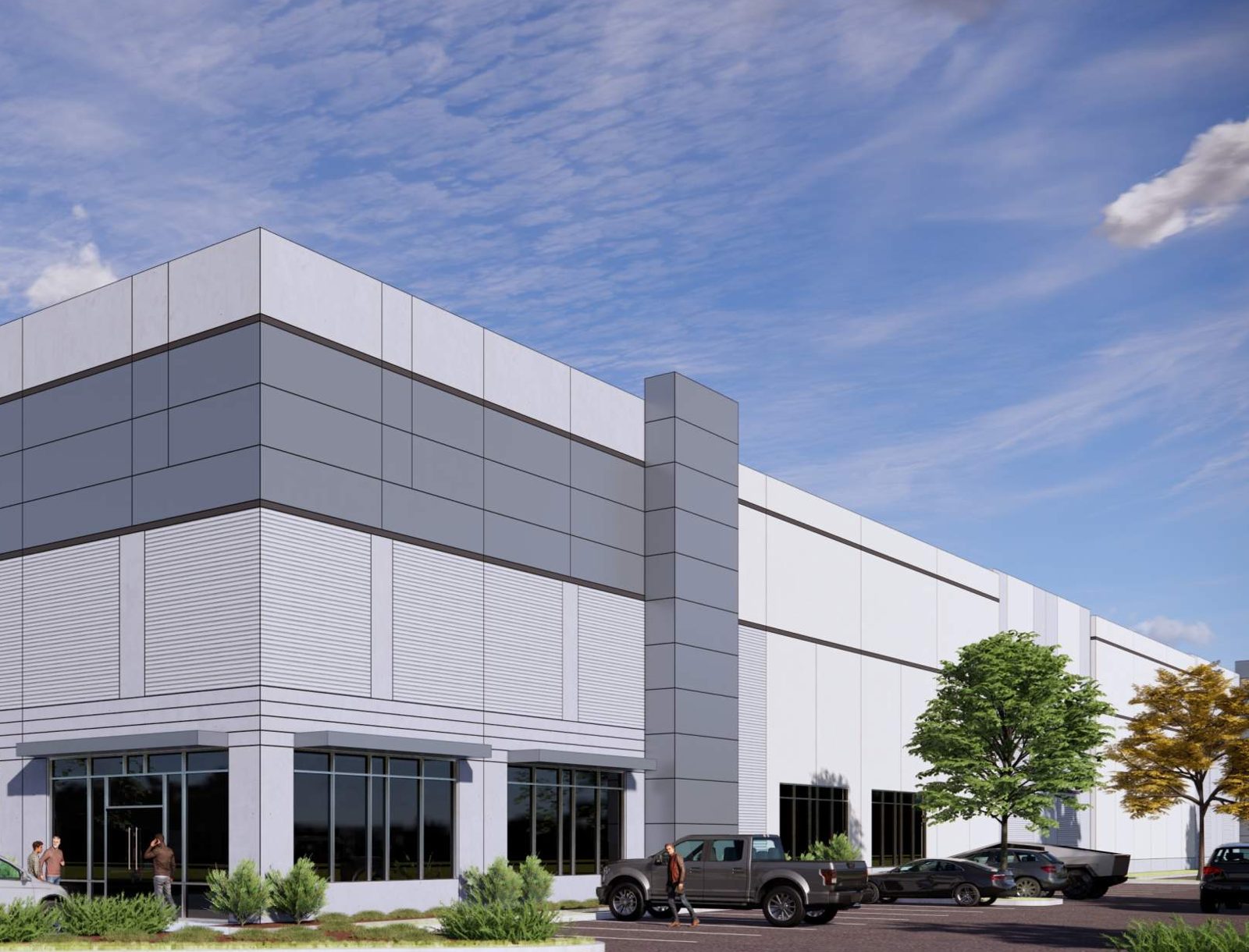 Gateway Business Park building rendering exterior