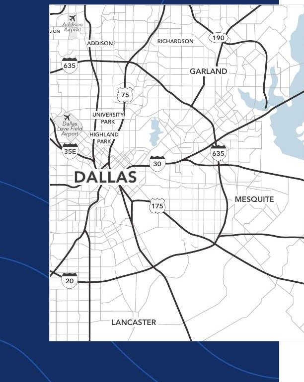 Gateway Business Park — Dallas / Forney regional location map